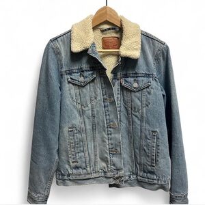 Levi’s Denim Sherpa Jacket